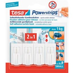 TESA 58034 - tesa Powerstrips® Curtain Hooks