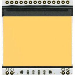 DISPLAY VISIONS EA LED39X41-A - LED lighting for EA DOGS102-6, 36 x 26 mm, amber