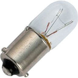 SCHIEFER LIGHTING SCHI 92843600 - BA9s T10x28, 28 V, 100 mA, 2.8 W, C2F, 2K hrs, clear