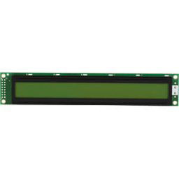 DISPLAY ELEKTRONIK LCD-PM 2X40-6 A - LCD module, 2x40, H:5.7mm, ge/gn, w.Bel.
