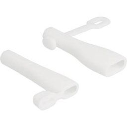 DELOCK 64206 - Dust cover, USB-A and USB-C connector white