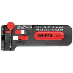KNIPEX KN 12 80 100 - Mini-strippers 100 mm, dia.= 0.3 - 1.0 mm