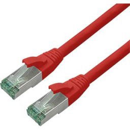 ROLINE RECYCLED MATERIAL ROLINE 21453212 - Patchkabel Cat.6a S/FTP (PiMF), rot, 2 m