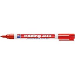 EDDING 400RT - Permanent marker/red/tip 1.0 mm