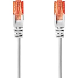 NEDIS N CCGL85200GY20 - Patch cable, Cat.6, U/UTP, 2 m, gray