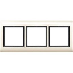 MERTEN EL ME 400344 - Aqua design frame — 3-gang, white
