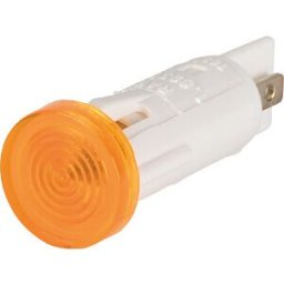 RAFI 105.1402 - Indicator, 28 V, bulb, 10 mm, round, yellow