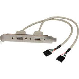 STARTECH.COM ST USBPLATE - Slot Plate 2x USB-A Port