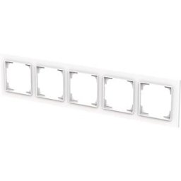 BUSCH-JAEGER BJ 1725-44G - Cover frame, 5-way