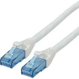 ROLINE 21152762 - Patch cable Cat. 6a UTP, LSOH, white, 2 m