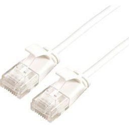 ROLINE GREEN ROLINE 21440982 - Cat.6a Slim Patchkabel, UTP, 2 m, weiß