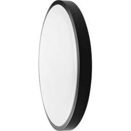 V-TAC VT-76421-24 - Ceiling light fixture, 18 W, 1830 lm, 3000 K, black, IP44, squar