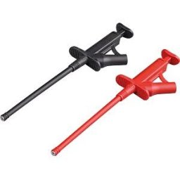 HIOKI L9243 - Alligator clip, red/black, 4 mm