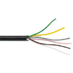 BKL PUR 6X0,08 5 - Electronic cable, PUR, shielded, 6 x 0.08 mm², 5 m