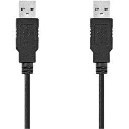 NEDIS N CCGL60000BK20 - USB 2.0 cable, A connector, 2 m