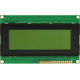 DISPLAY ELEKTRONIK LCD-PM 4X20-5 A - LCD module, 4x20, H:4.8mm, ge/gn