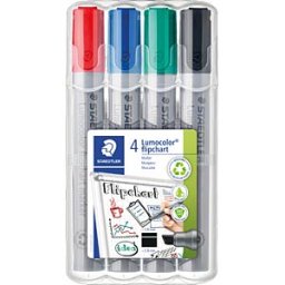 STAEDTLER 356BWP - Flipchart marker, chisel tip, Set