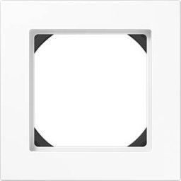 JUNG JG A5581HBFWW - Frame, single, alpine white
