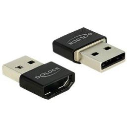 DELOCK 65680 - Adapter HDMI-A female > USB Type-A male black