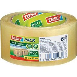 TESA 58296 - tesapack® Bio & Strong, 66 m x 50 mm, transparent