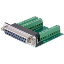 DELOCK 65317 - Sub-D 25-pin socket > 27 pin terminal block