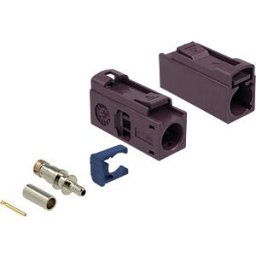 DELOCK 89688 - FAKRA D jack 25 mm (long) for crimping
