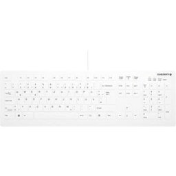 CONTOUR AK-C8112U1WDE - Keyboard, USB, can be disinfected, white, QWERTZ