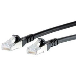 METZ CONNECT BTR 1308452000-E - Patch cord RJ45 Cat.6A AWG26 S/FTP LSHF 2.0 m black