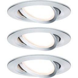 PAULMANN PLM 93903 - Nova Plus Coin recessed light, 6 W, 2700 K, 50°, round, set of 3