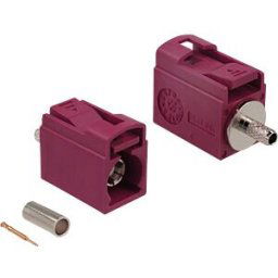 DELOCK 89710 - FAKRA L jack 21 mm (short) for crimping