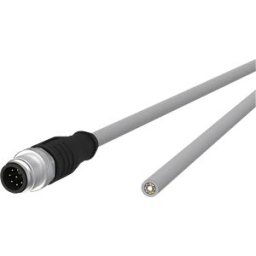 METZ CONNECT MC 142MNA10010 - Sensor cables, M12, 8 pin, male > open end, 1 m