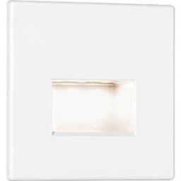 PAULMANN PLM 93093 - Edge Quadro recessed light, 1.2 W, 2700 K, rigid, square, matt w