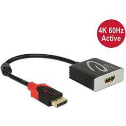 DELOCK 62734 - Adapter DisplayPort 1.2 male > HDMI female 4K 60 Hz Active