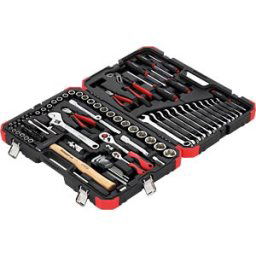 GEDORE WERKZEUG GEDO R46003100 - Tool set, 1/4+1/2'', 100-piece