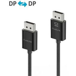 PURELINK PURE IS2021-015 - DisplayPort 1.2 cable, 4K, 60 Hz, black, 1.5 m