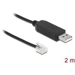 DELOCK 66737 - USB to serial adapter cable, ESD protection, Leadshine, 2 m