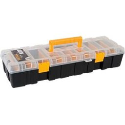 PEREL VEL OSB18 - Assortment box, 460 x 160 x 90 mm, nine compartments