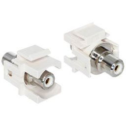 DELOCK 86307 - Keystone RCA socket > RCA socket, white