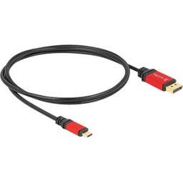 DELOCK 80092 - Adapter cable USB C > DP, 8K@30Hz, 1.4, 1.0 m