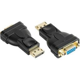 GOOD CONNECTIONS GC DP-AD12 - DisplayPort adapter, DP male to VGA female