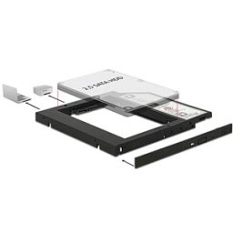 DELOCK 62669 - Slim SATA 5.25 Installation Frame for 1 x 2.5