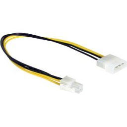 DELOCK AK 65611 - 4-pin Molex (5.25'') to 4-pin Pentium4, 0.30 m