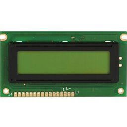DISPLAY ELEKTRONIK LCD-PM 2X16-6 A - LCD module, 2x16, H:5.6mm, ge/gn