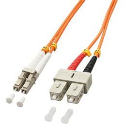 LINDY 46994 - Fibre optic cable LC/SC OM2 50/125µm 10m