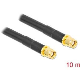 DELOCK 90456 - RP-SMA connector to RP-SMA connector LMR/CFD300 10 m