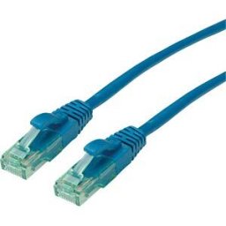ROLINE RECYCLED MATERIAL ROLINE 21453142 - Patchkabel Cat.6a UTP, blau, 2 m