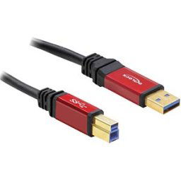 DELOCK 82757 - Delock USB 3.0 A > B plug/plug 2 m premium cable