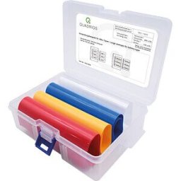 QUADRIOS QUAD 1905CA059 - Akku-Schrumpfschlauch-Set 2:1, Flachmaß 125 mm, 4 teilig