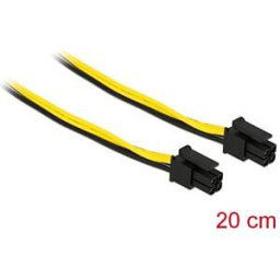 DELOCK 85372 - Micro Fit 3.0 Cable 4 pin male > male 20 cm