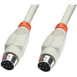 LINDY 33265 - PS/2 cable, plug to plug, 1.0 m